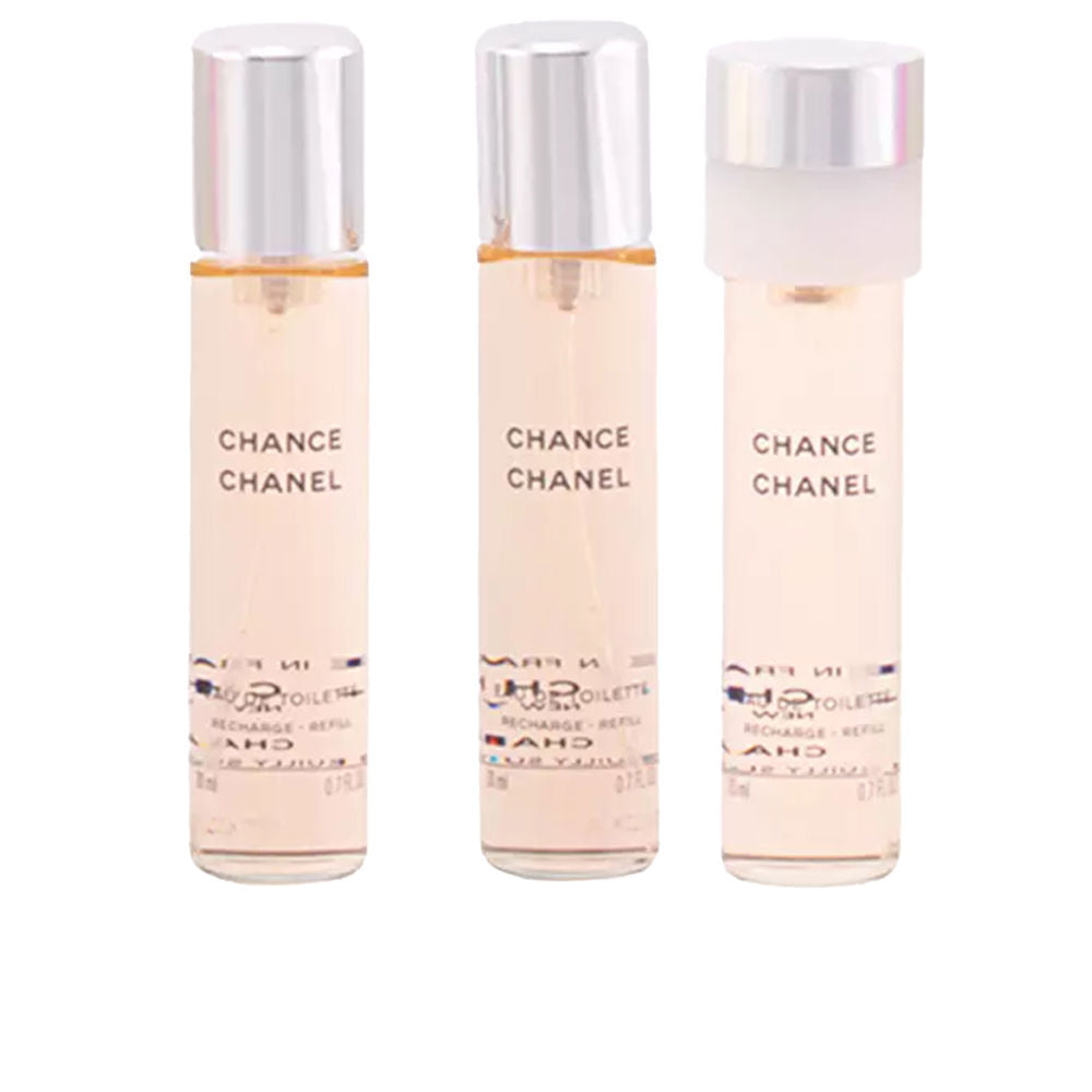 CHANEL CHANCE eau de toilette vaporizador twist & spray 3 recargas 3 x 20 ml