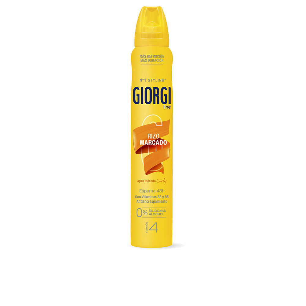 GIORGI LINE GIORGI RIZOS MARCADOS espuma fijadora método curly nº4 250 ml