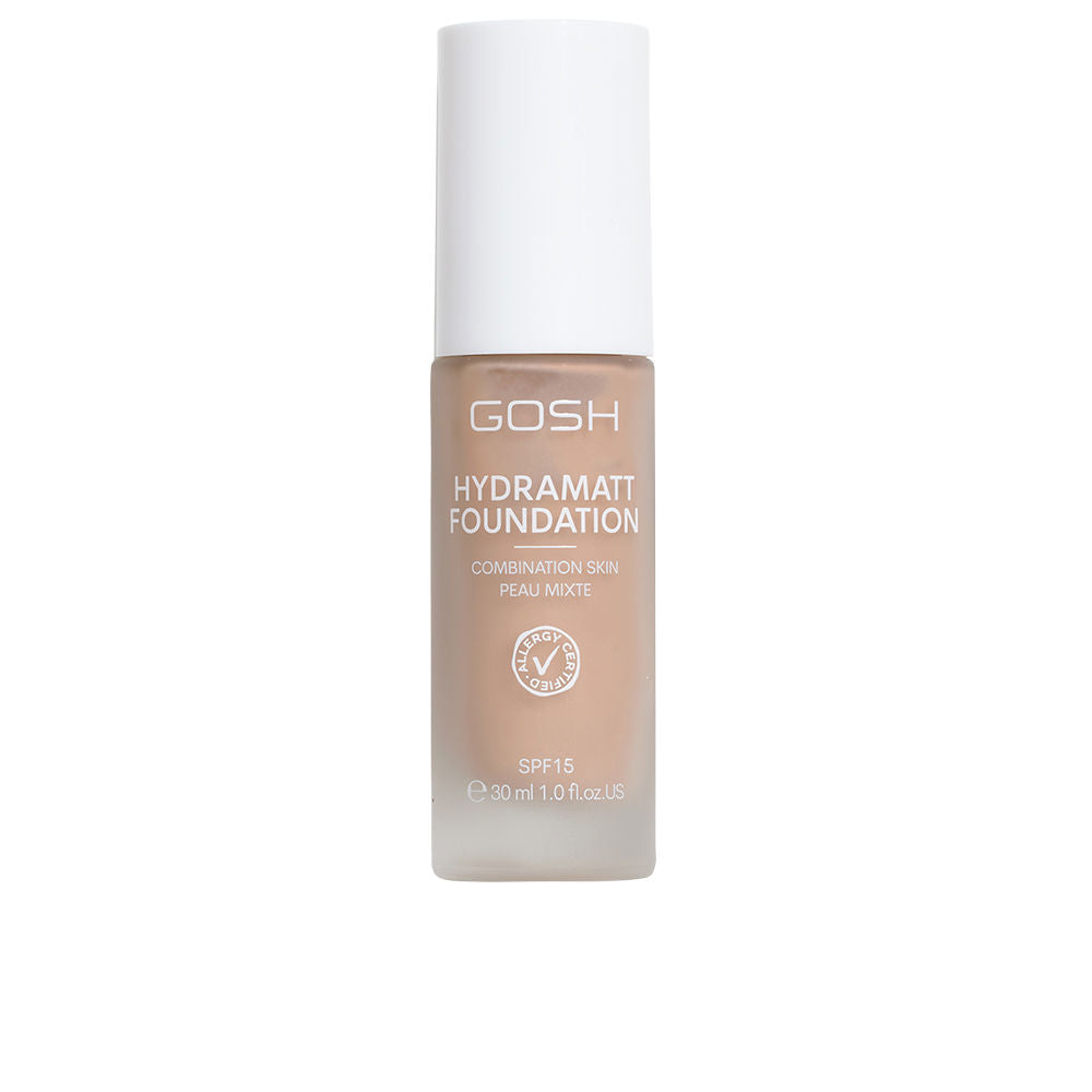 GOSH HYDRAMATT base de maquillaje SPF15 #008-Medium Red 30 ml