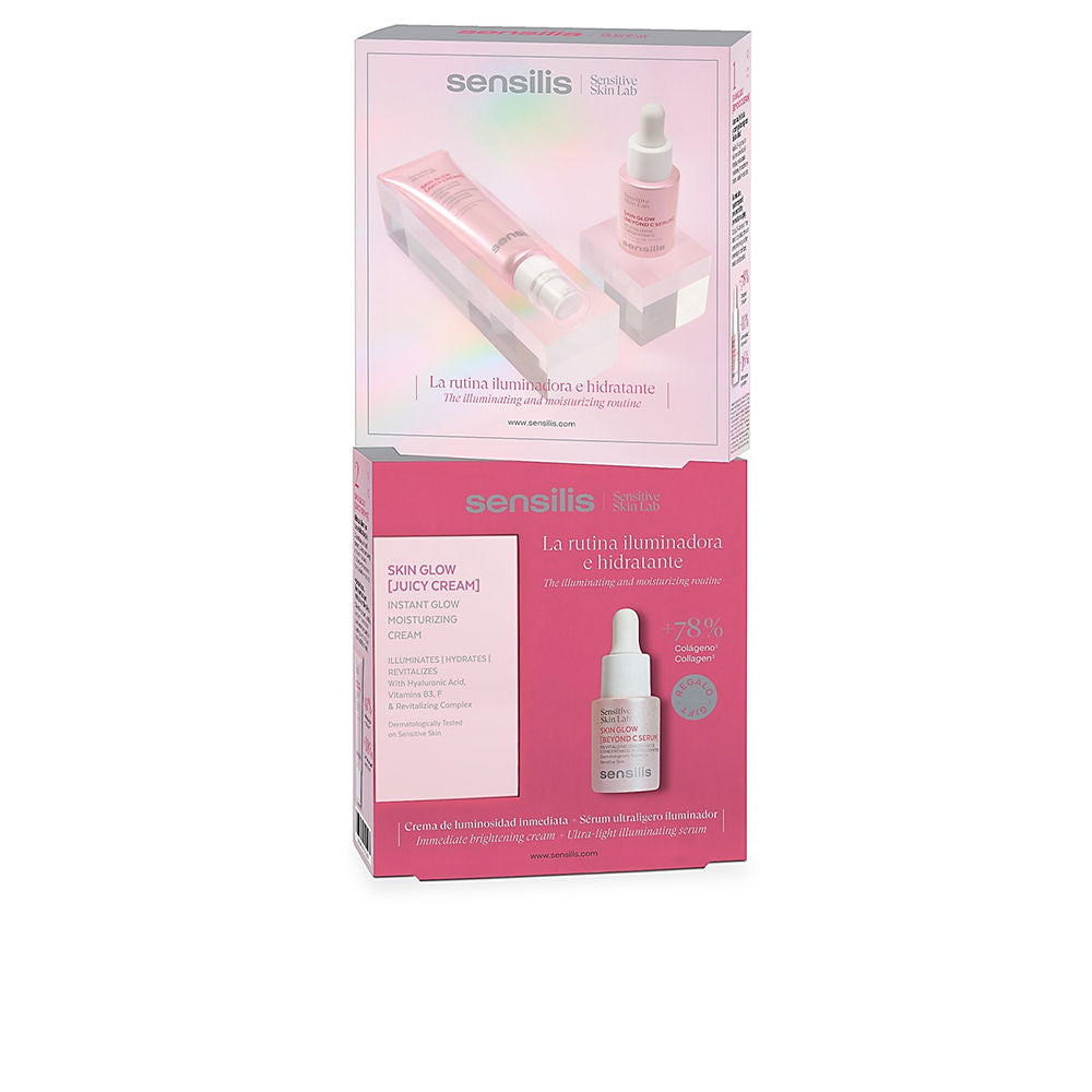 SENSILIS SKIN GLOW JUICY CREAM ESTUCHE 2 pz