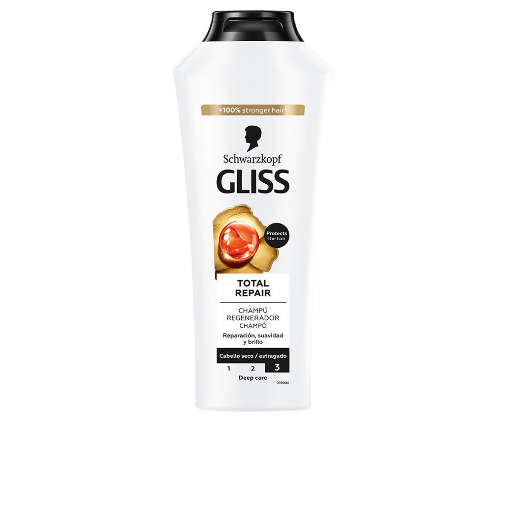 SCHWARZKOPF MASS MARKET GLISS TOTAL REPAIR champú 400 ml