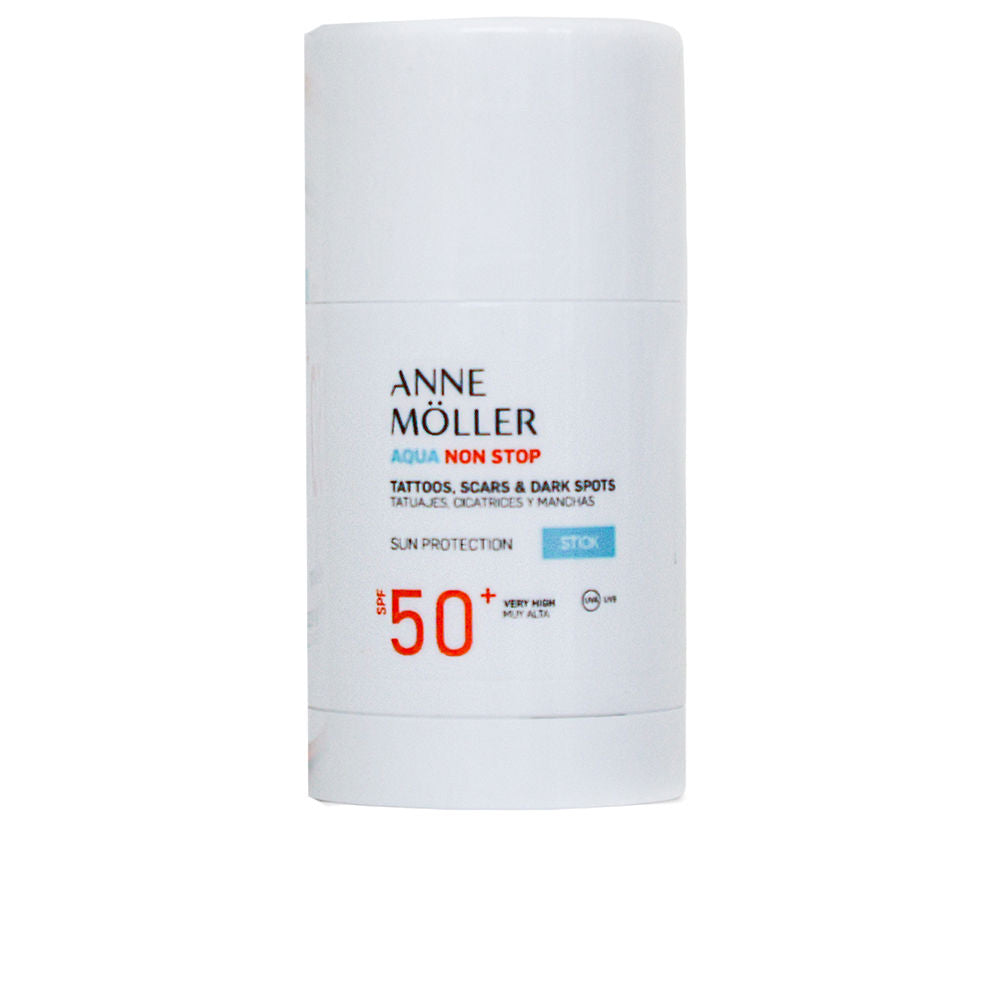 ANNE MÖLLER AQUA NON STOP tatuajes, cicatrices y manchas stick SPF50+ 25 gr