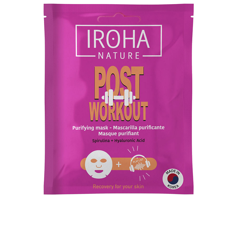 IROHA POST WORKOUT mascarilla facial 1 u