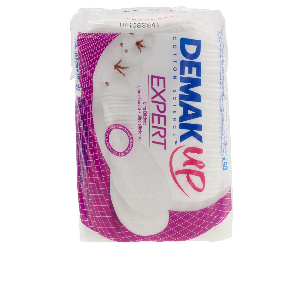 DEMAK'UP DEMAK'UP EXPERT discos desmaquilladores ovalados 50 u