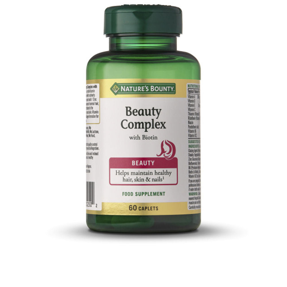 NATURE'S BOUNTY COMPLEJO DE BELLEZA con biotina 60 cápsulas