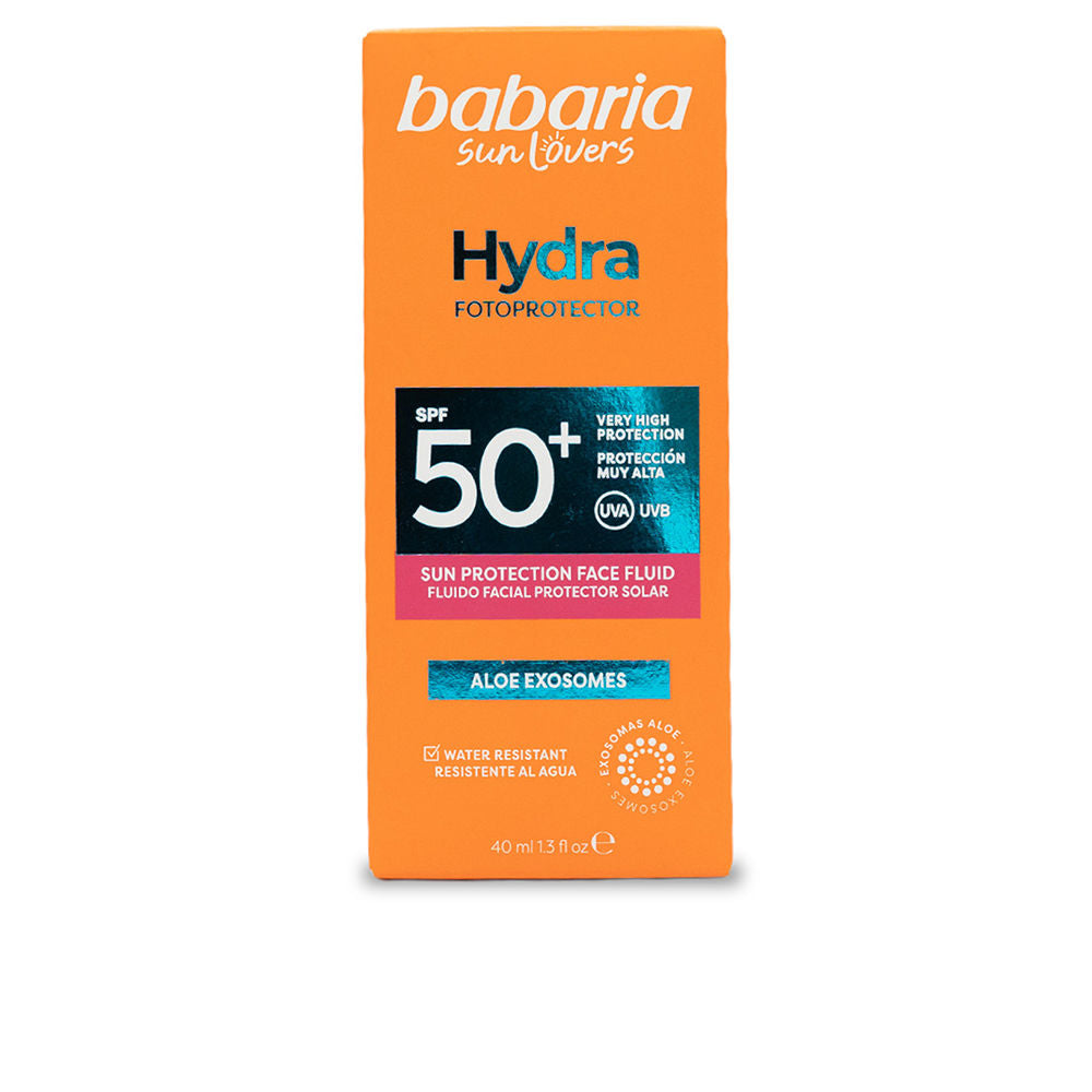 BABARIA SUN LOVERS HYDRA fluido solar facial SPF50+ 40 ml