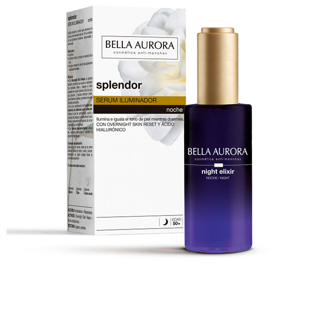BELLA AURORA SPLENDOR serum iluminador nocturno 30 ml
