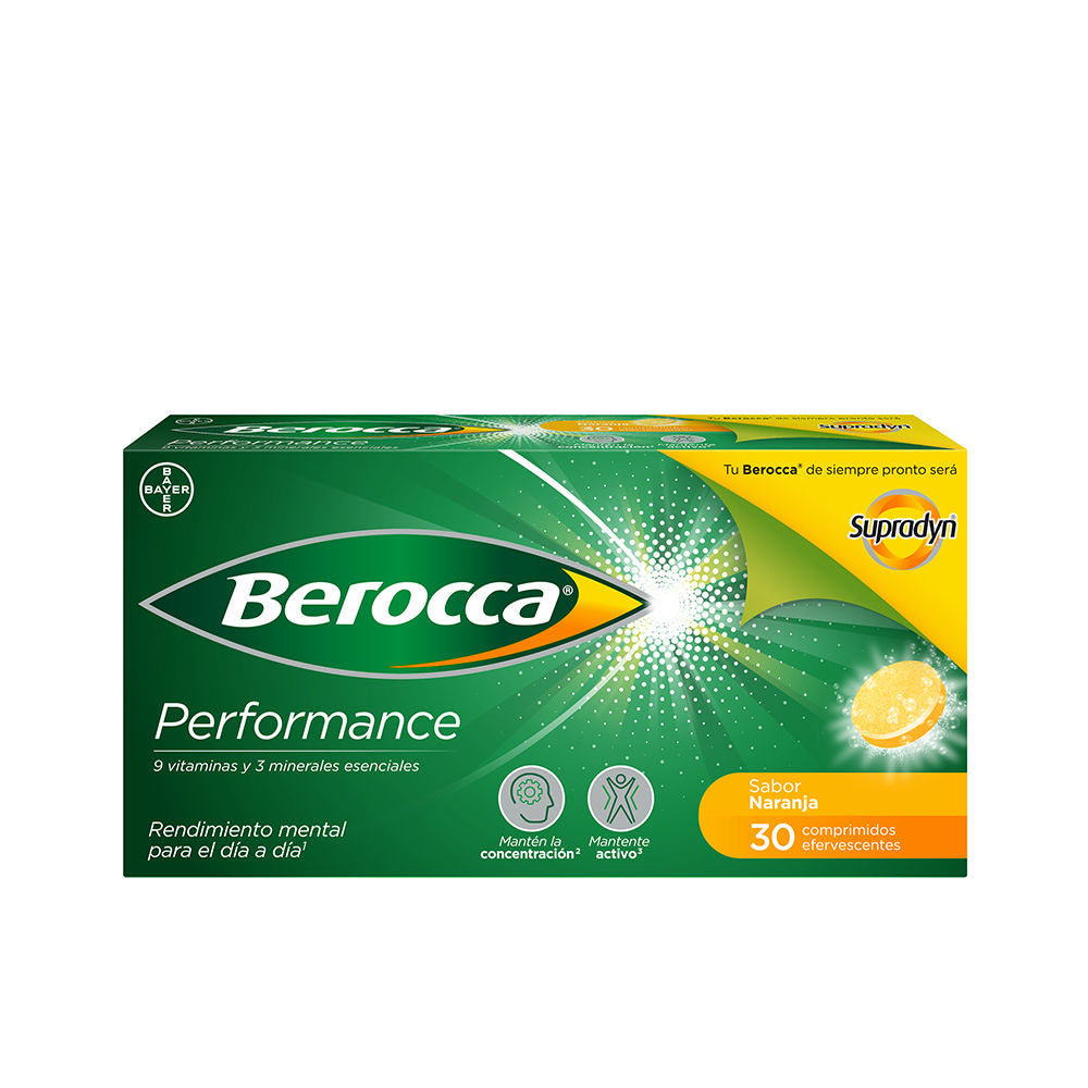 BEROCCA BEROCCA PERFORMANCE comprimidos efervescentes #Naranja 30 u