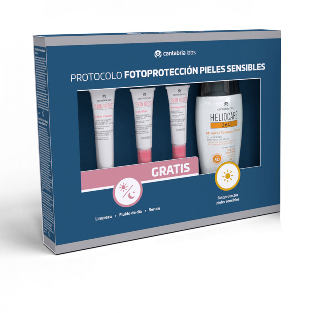 HELIOCARE HELIOCARE 360° FOTOPROTECCIÓN PIELES SENSIBLES ESTUCHE 4 pz