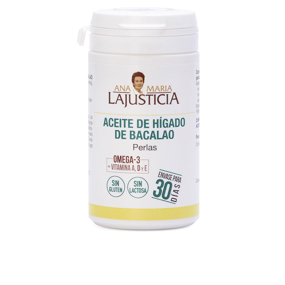 ANA MARIA LAJUSTICIA ACEITE DE HIGADO DE BACALAO + VITAMINA E 90 perlas