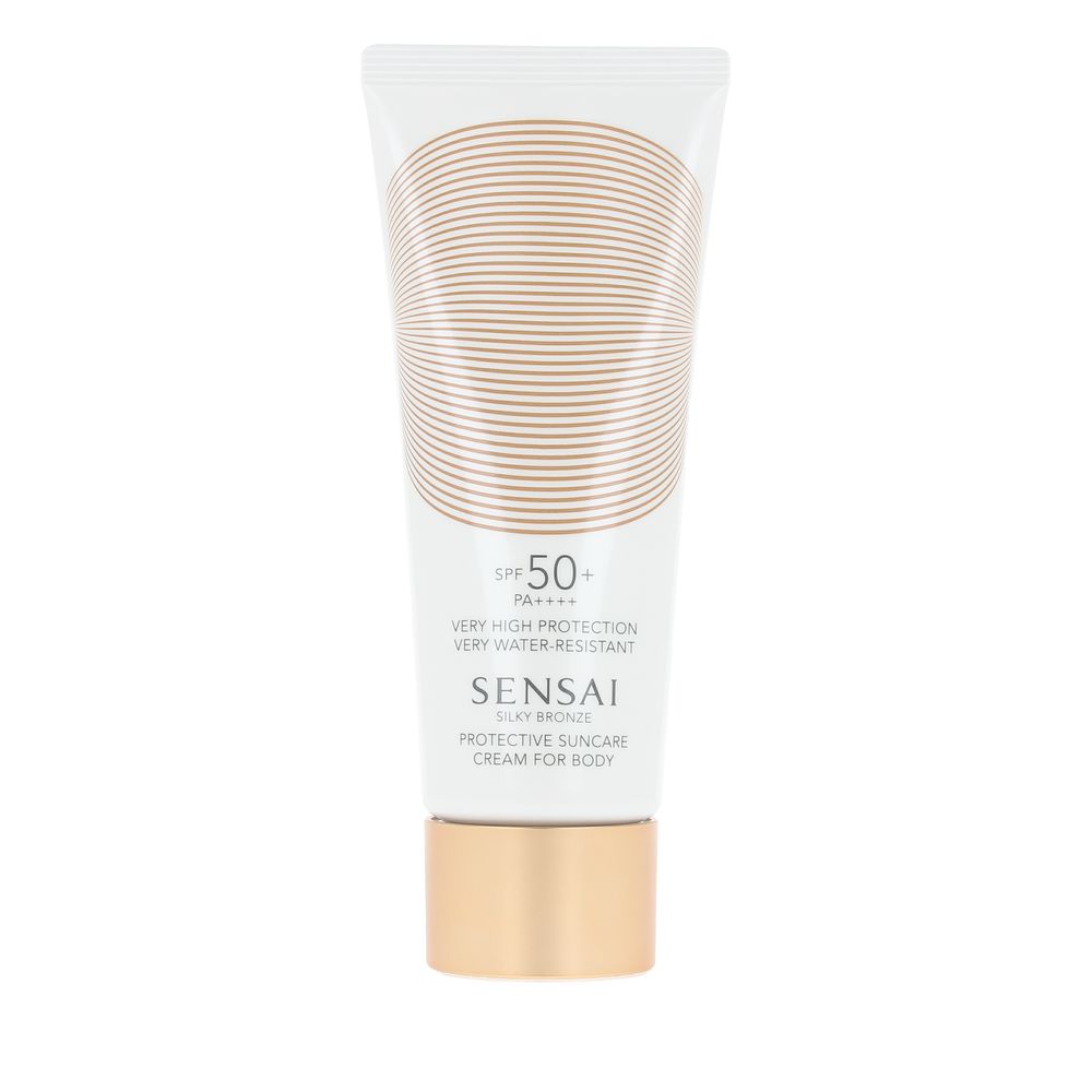 SENSAI SILKY BRONZE protective suncare cream for body SPF50+ 150 ml