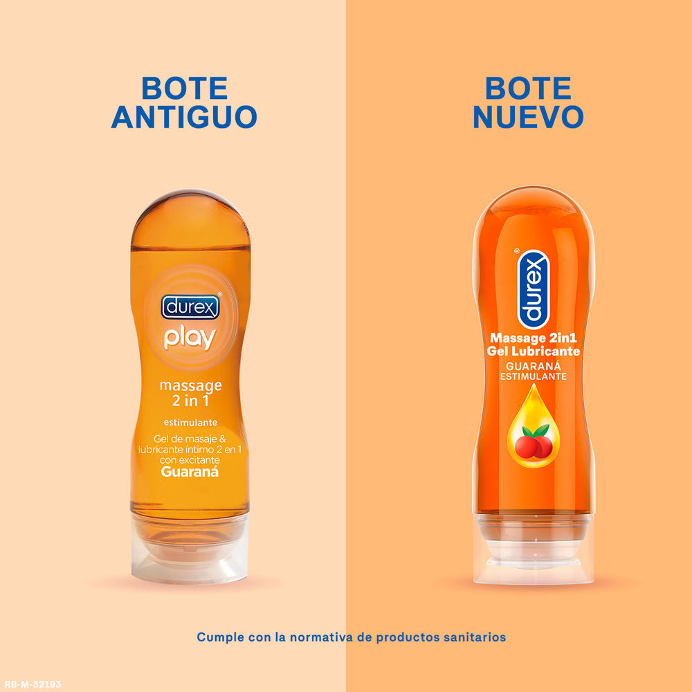 DUREX PLAY MASSAGE ESTIMULANTE gel masaje y lubricante 200 ml