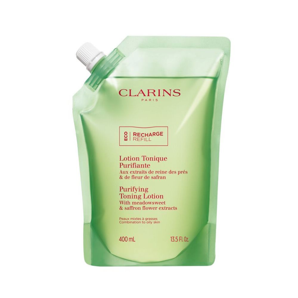 CLARINS LOCIÓN TÓNICA purificante para pieles mixtas y grasas recarga 400 ml