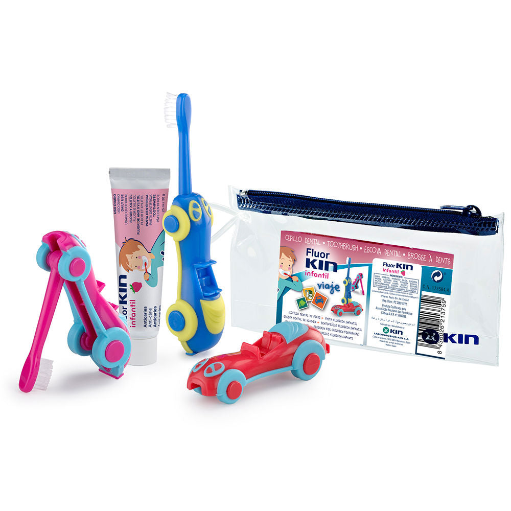 KIN FLUORKIN INFANTIL VIAJE COCHE lote 3 pz