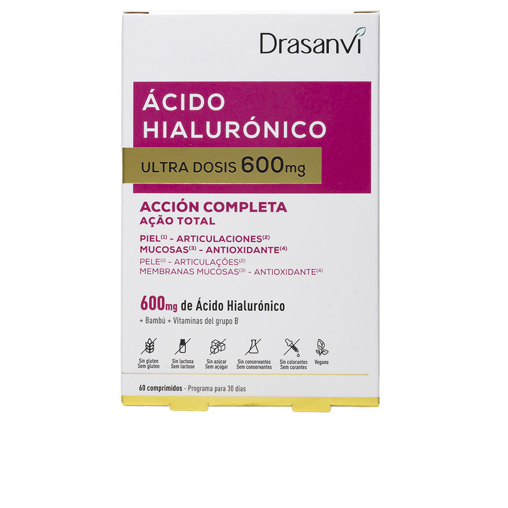 DRASANVI ACIDO HIALURONICO ULTRA DOSIS 600 MG comprimidos 60 u