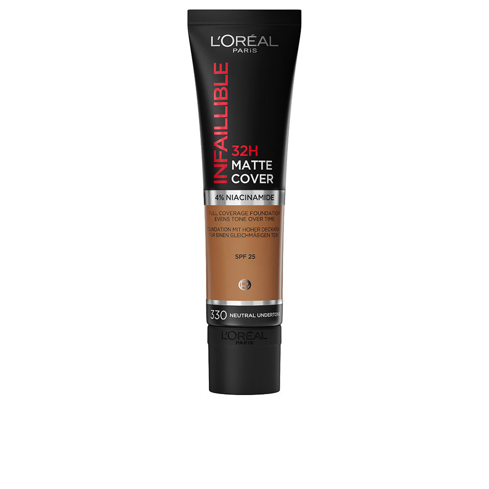 L'ORÉAL PARIS INFAILLIBLE 32H matte cover foundation #330-Neutral Undertone 30 ml