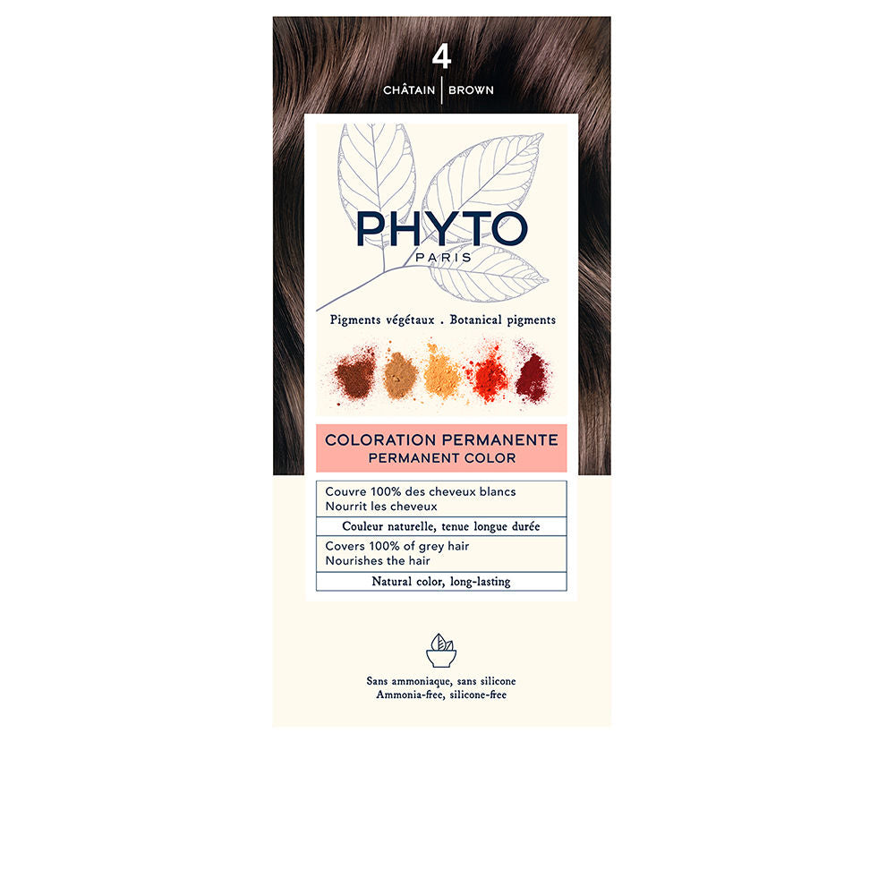 PHYTO PHYTOCOLOR #4-castaño 4 u