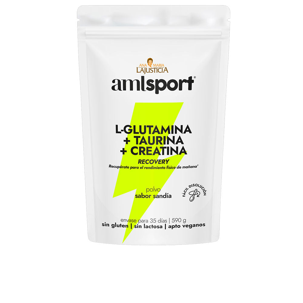 ANA MARIA LAJUSTICIA L-GLUTAMINA + TAURINA + CREATINA sabor sandía 590 gr