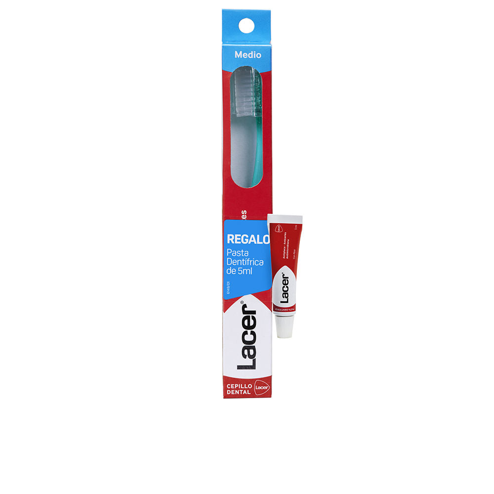 LACER CEPILLO DENTAL MEDIO SURTIDO PACK 2 pz