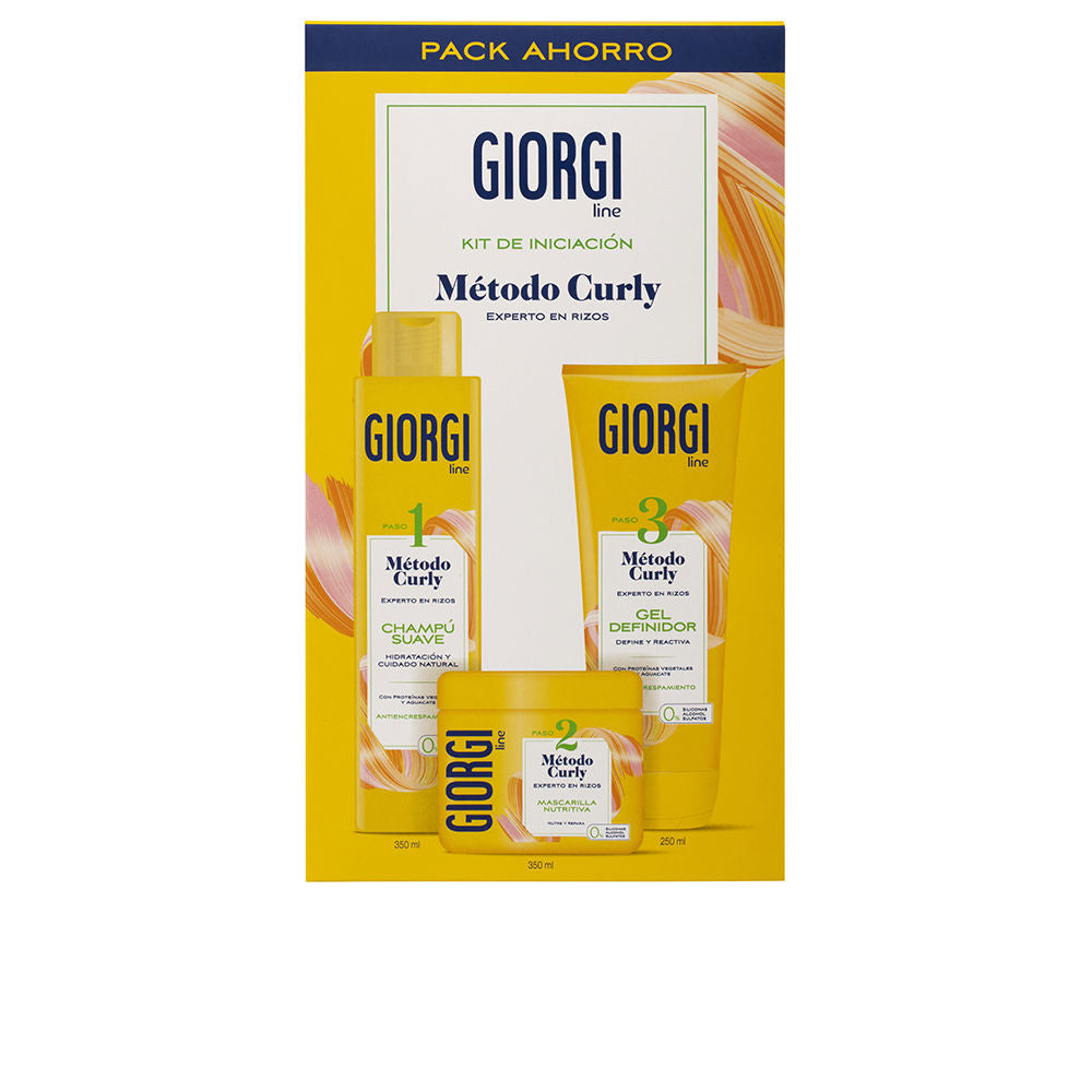 GIORGI LINE GIORGI METODO CURLY LOTE 3 pz