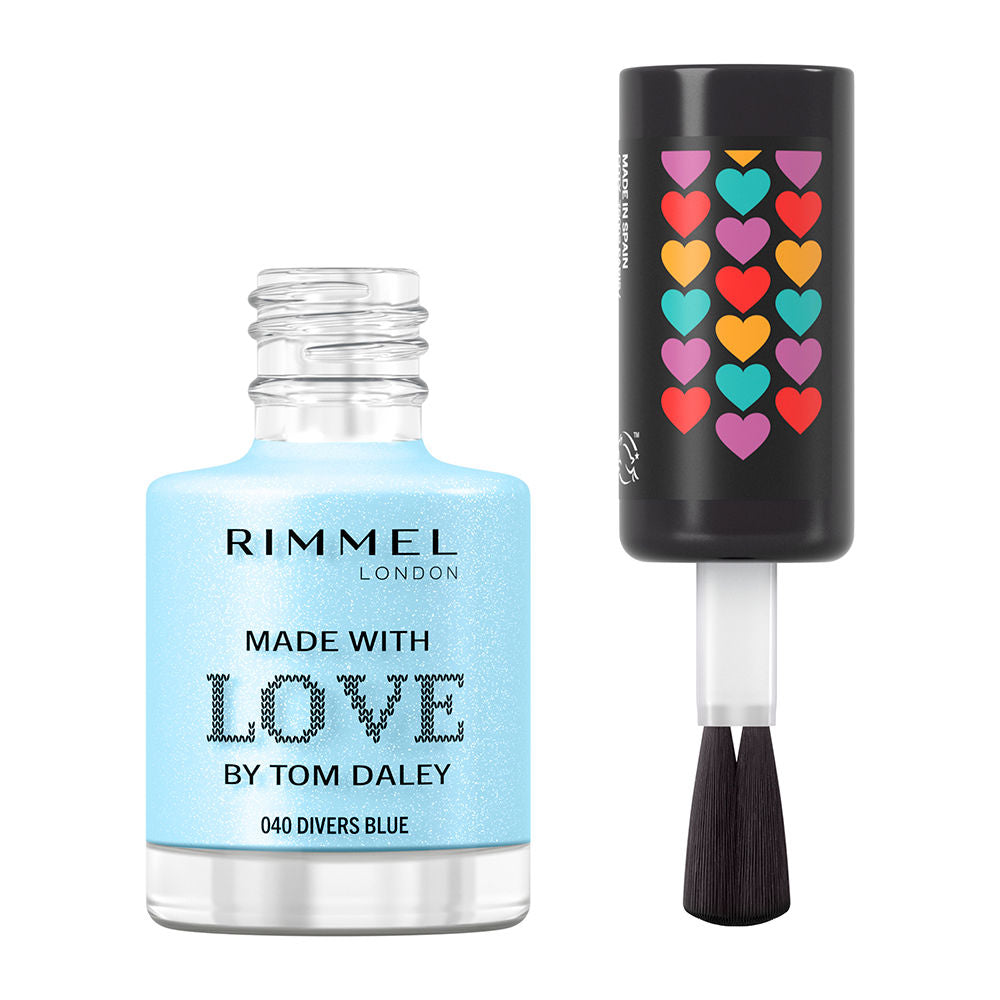 RIMMEL LONDON MADE WITH LOVE by Tom Daley esmalte de uñas #853-pillow talk 8 ml