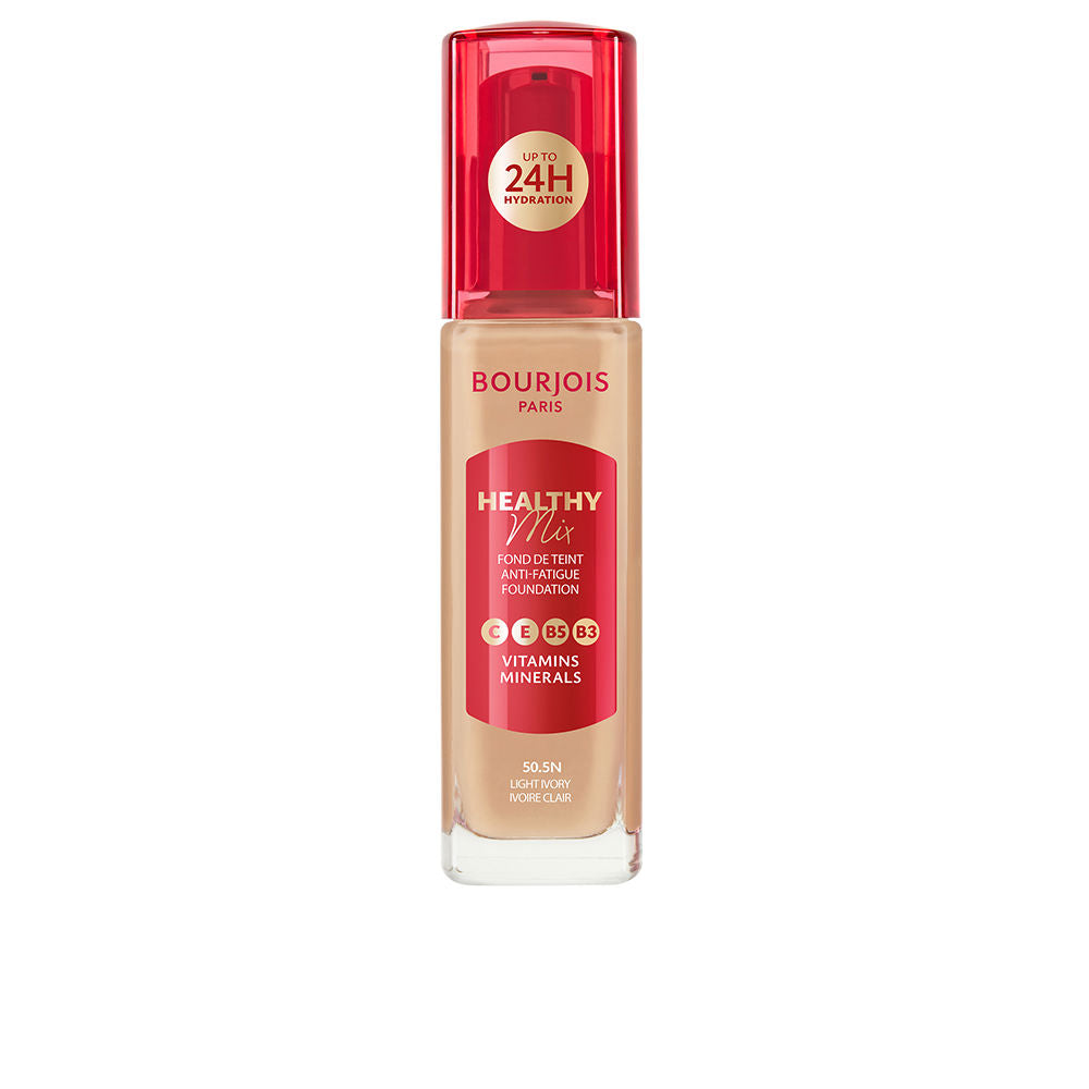 BOURJOIS HEALTHY MIX base de maquillaje #50.5N-Light Ivory  30 ml