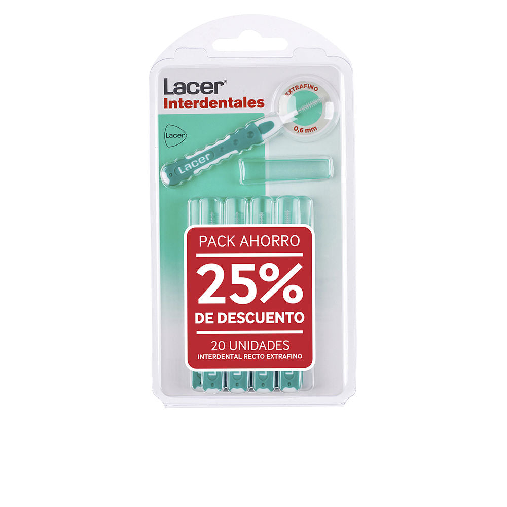 LACER INTERDENTALES RECTO extrafino #surtido 2 x 10 u