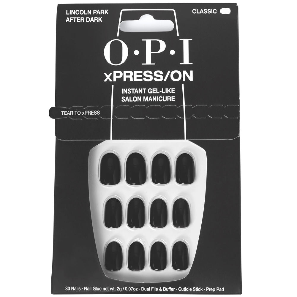 OPI OPI xPRESS/ON Uñas Artificiales Tonos Icónicos #Lincoln Park After Dark 30 u