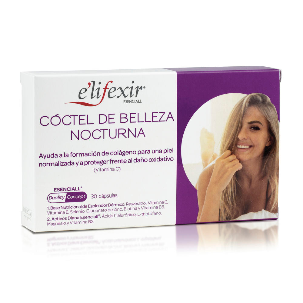 E'LIFEXIR ESENCIALL cóctel belleza nocturna cápsulas 30 u