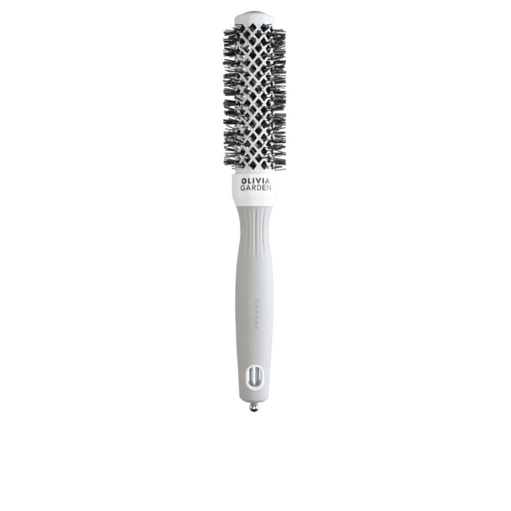 OLIVIA GARDEN EXPERT Blowout “SHINE” White&Grey #25 mm 1 u