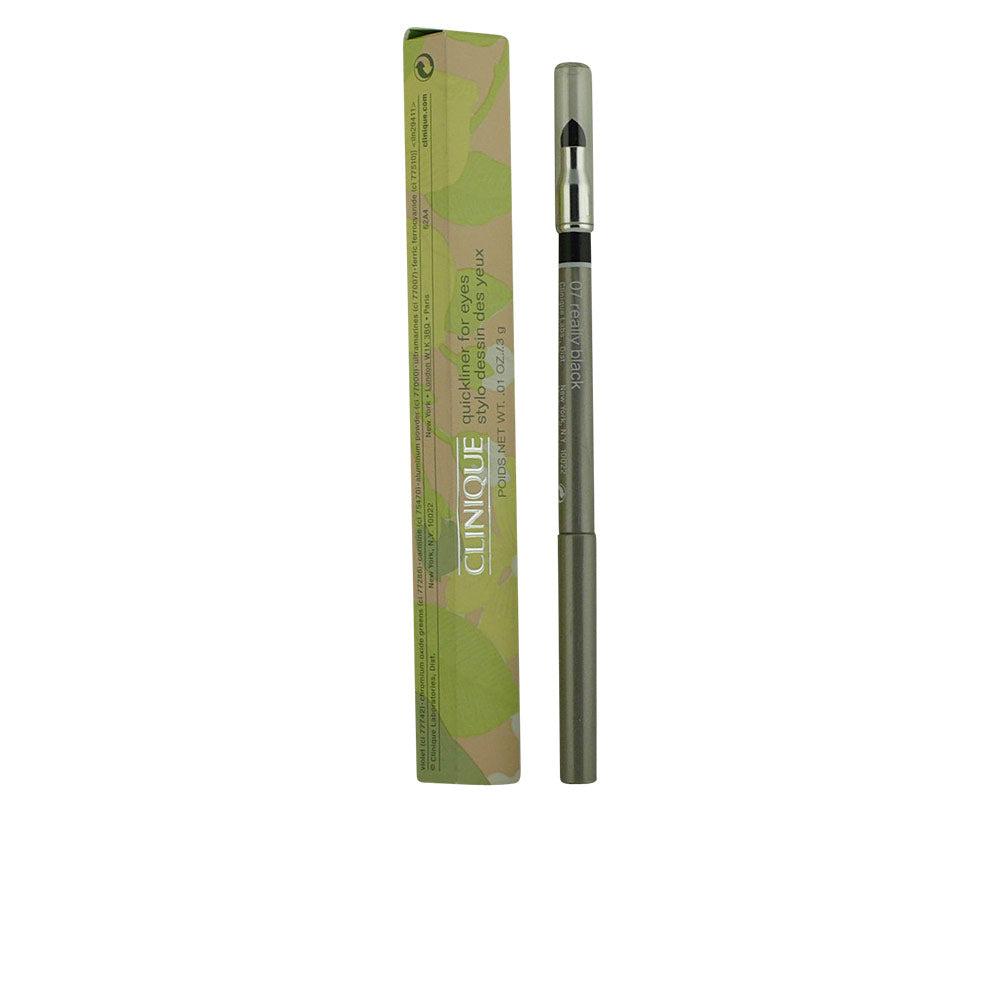 CLINIQUE QUICKLINER eyes #07-really black