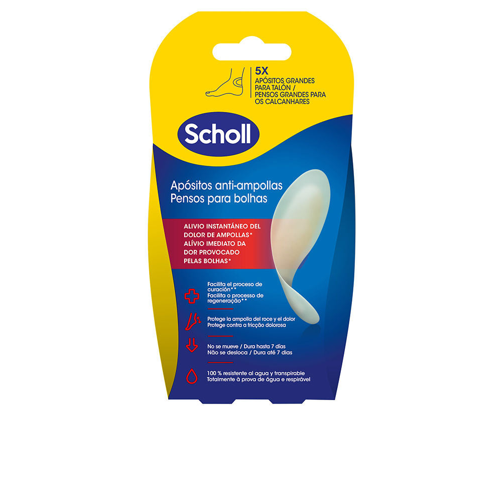 SCHOLL APÓSITOS anti-ampollas grandes 5 u