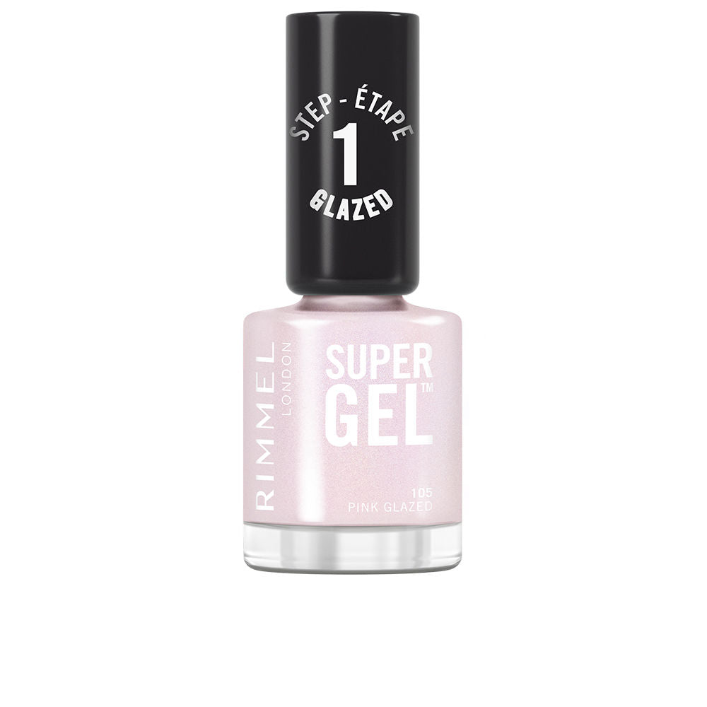 RIMMEL LONDON SUPER GEL esmalte de uñas #105-Pink Glazed 12 ml