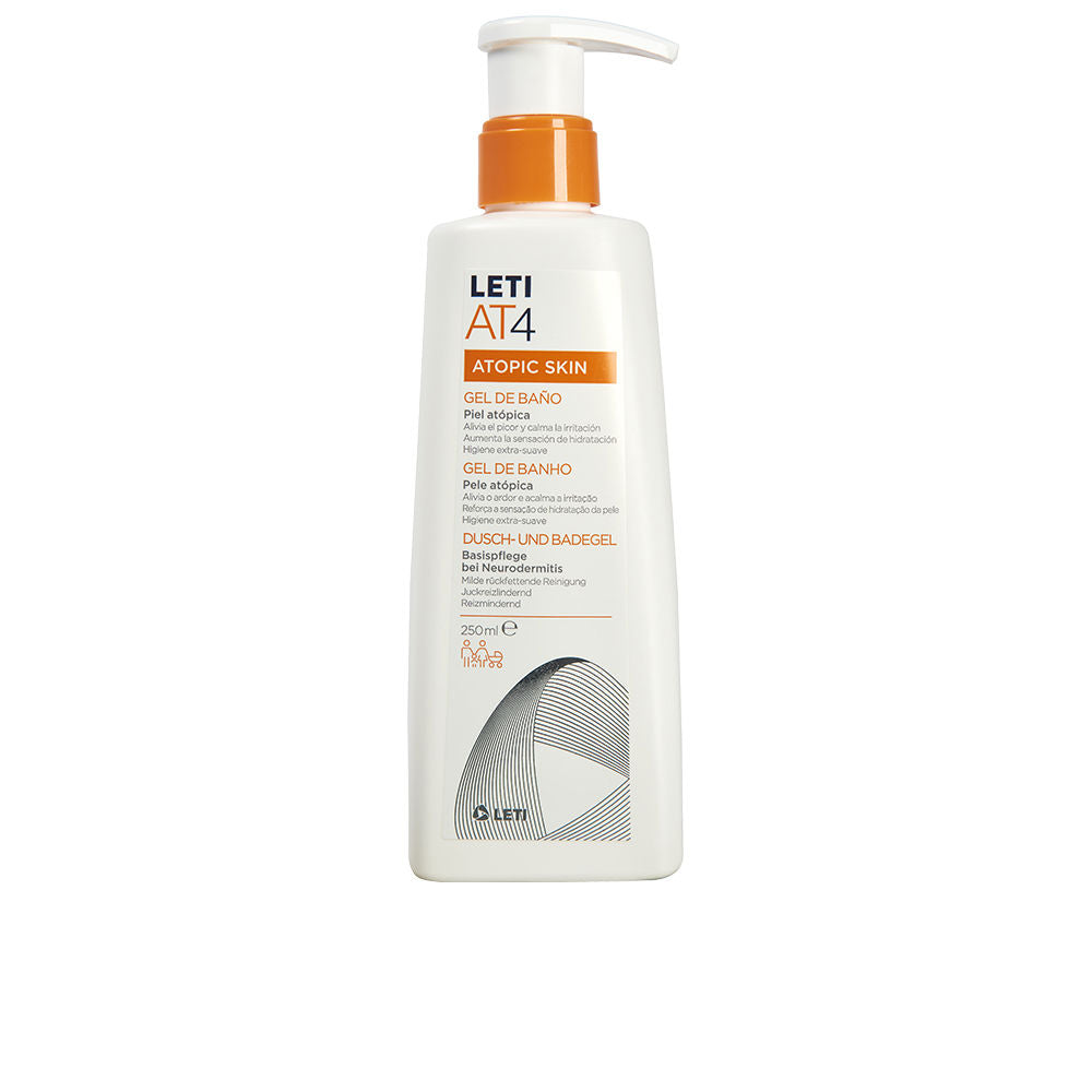 LETI PHARMA LETIAT4 ATOPIC SKIN gel de baño 250 ml