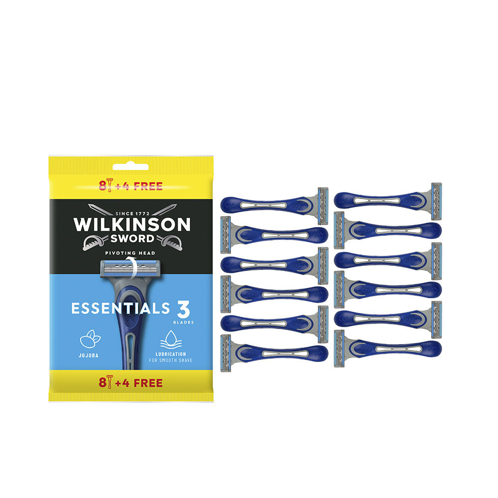 WILKINSON ESSENTIALS 3 maquinillas desechables 12 u