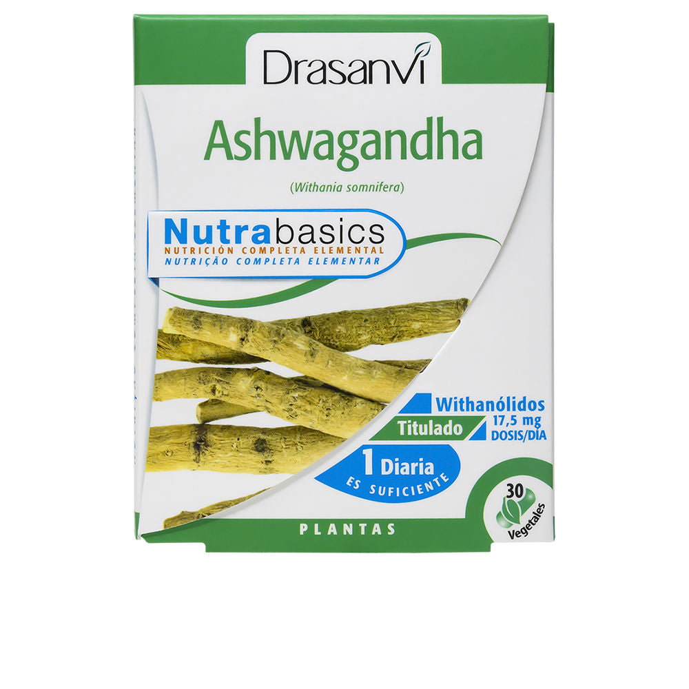 DRASANVI NUTRABASICS ASHWAGANDHA cápsulas 30 u