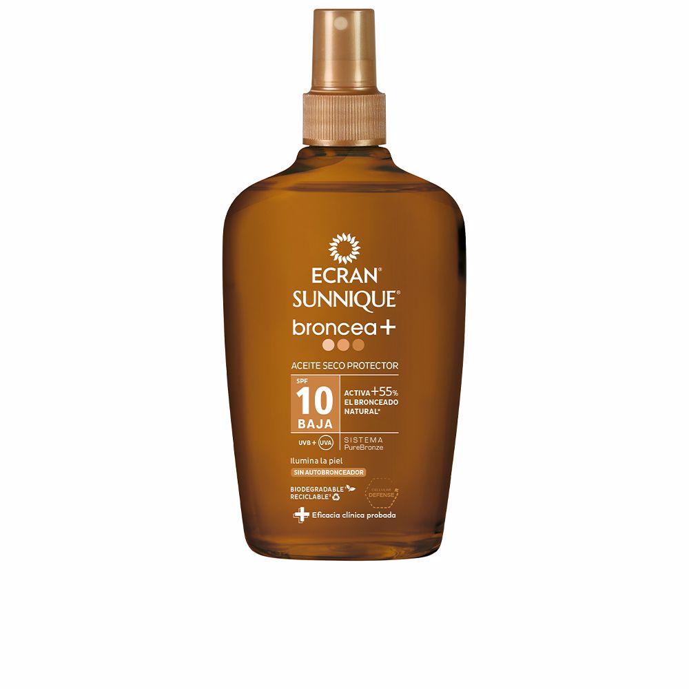 ECRAN ECRAN SUNNIQUE BRONCEA+ aceite vapo SPF10 200 ml