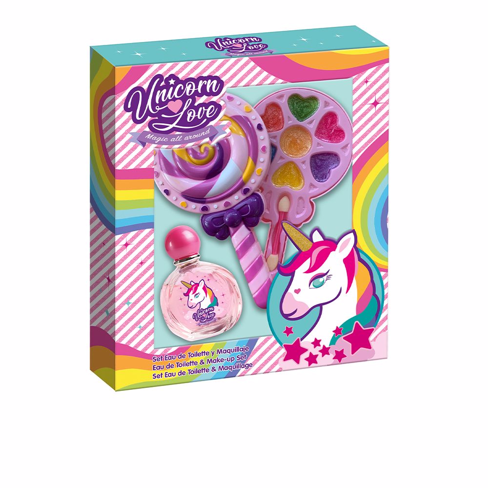 CARTOON UNICORN LOVE PIRULETA lote 9 pz