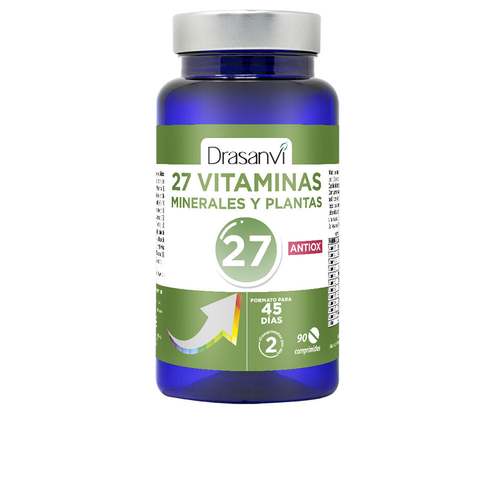 DRASANVI 27 VITAMINAS + MINERALES Y PLANTAS ANTIOX comprimidos 90 u