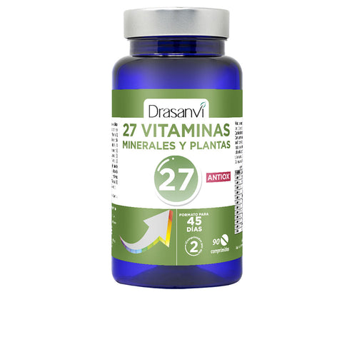 DRASANVI 27 VITAMINAS + MINERALES Y PLANTAS ANTIOX comprimidos 90 u