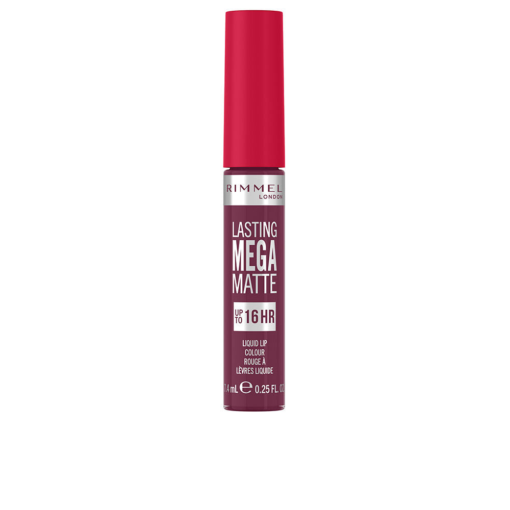 RIMMEL LONDON LASTING MEGA MATTE liquid lip colour #940-rock me purple 7,4 ml