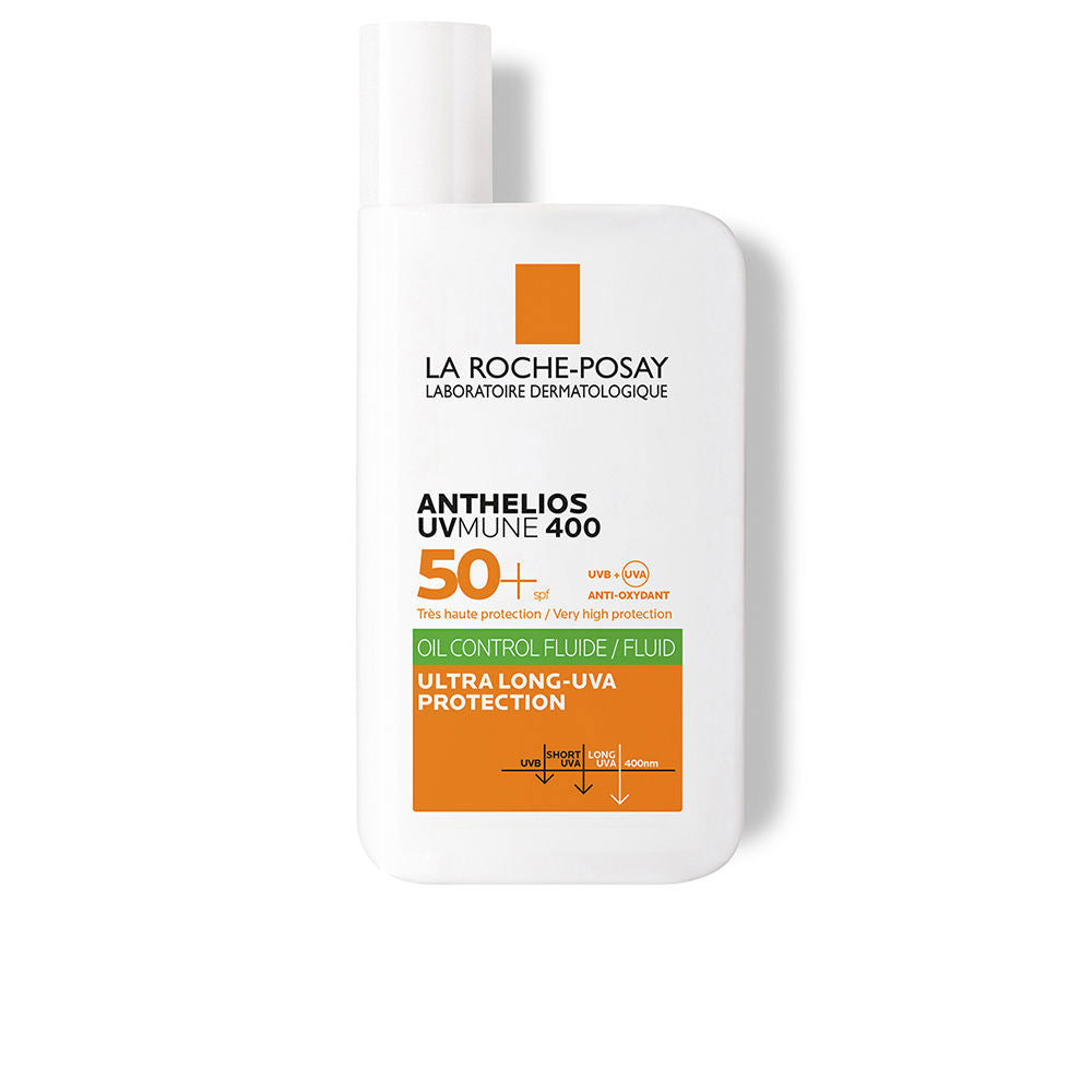 LA ROCHE POSAY ANTHELIOS UV-MUNE 400 OIL CONTROL FLUIDO fotoprotector para pieles grasas y mixtas SPF50+ 50 ml