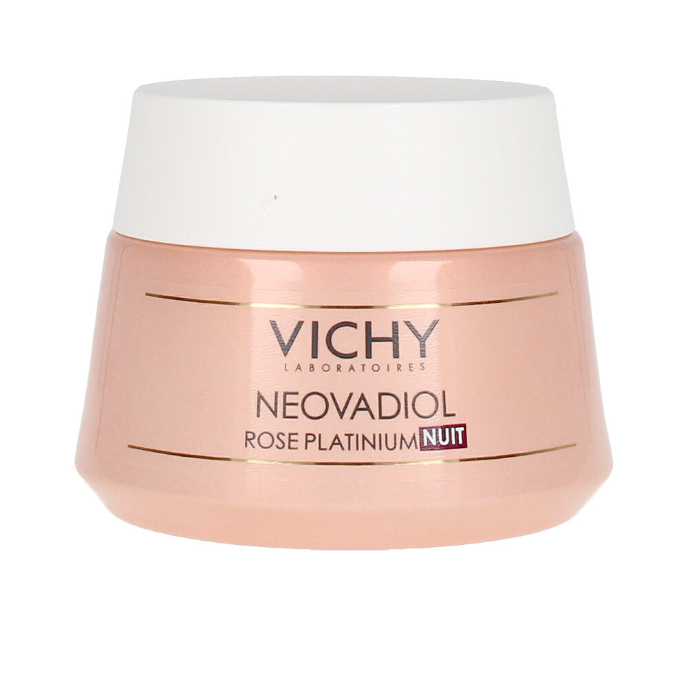 VICHY NEOVADIOL ROSE PLATINIUM crema noche luminosidad enriquecida con calcio y azúcares vegetales 50 ml