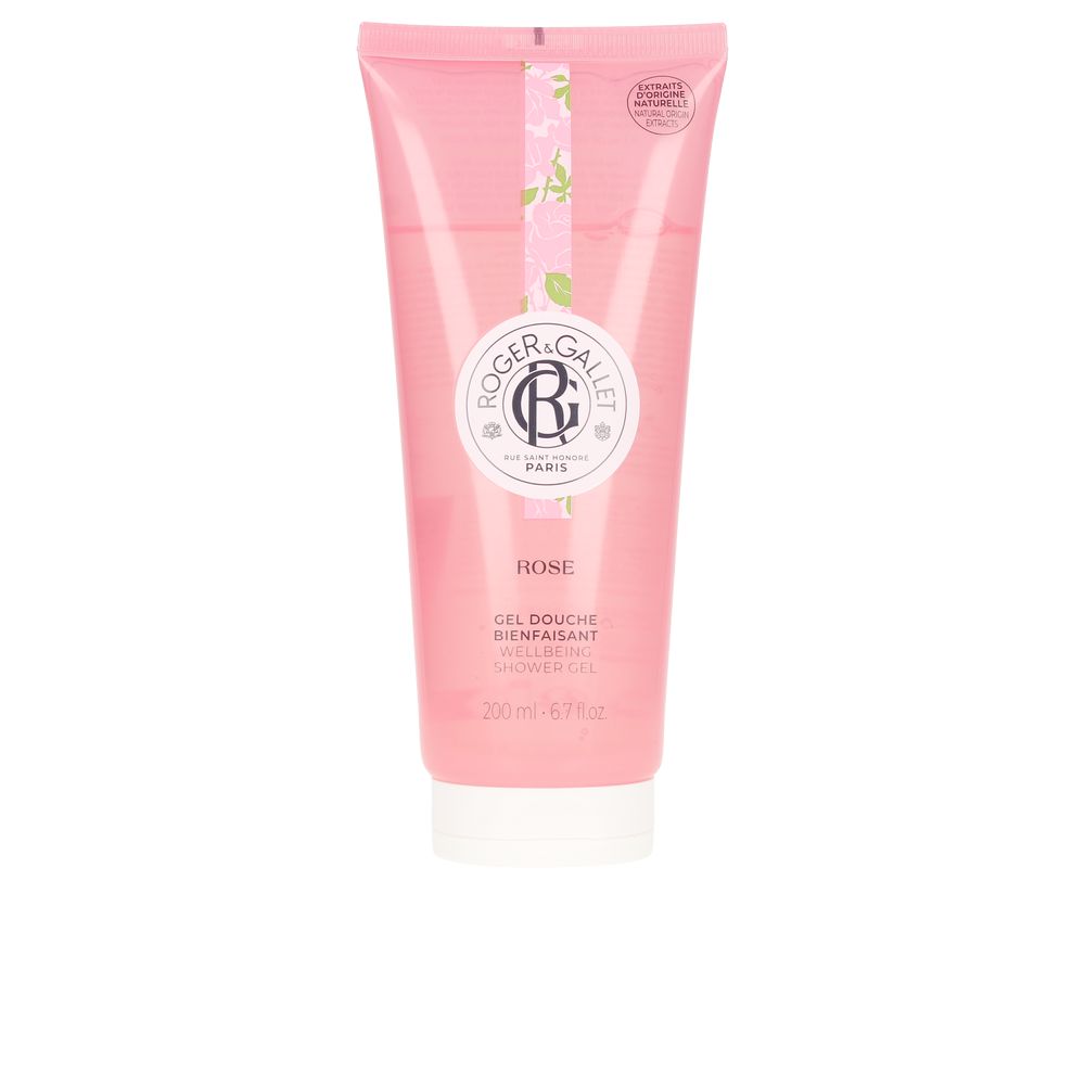 ROGER & GALLET ROSE gel de ducha bienestar 200 ml