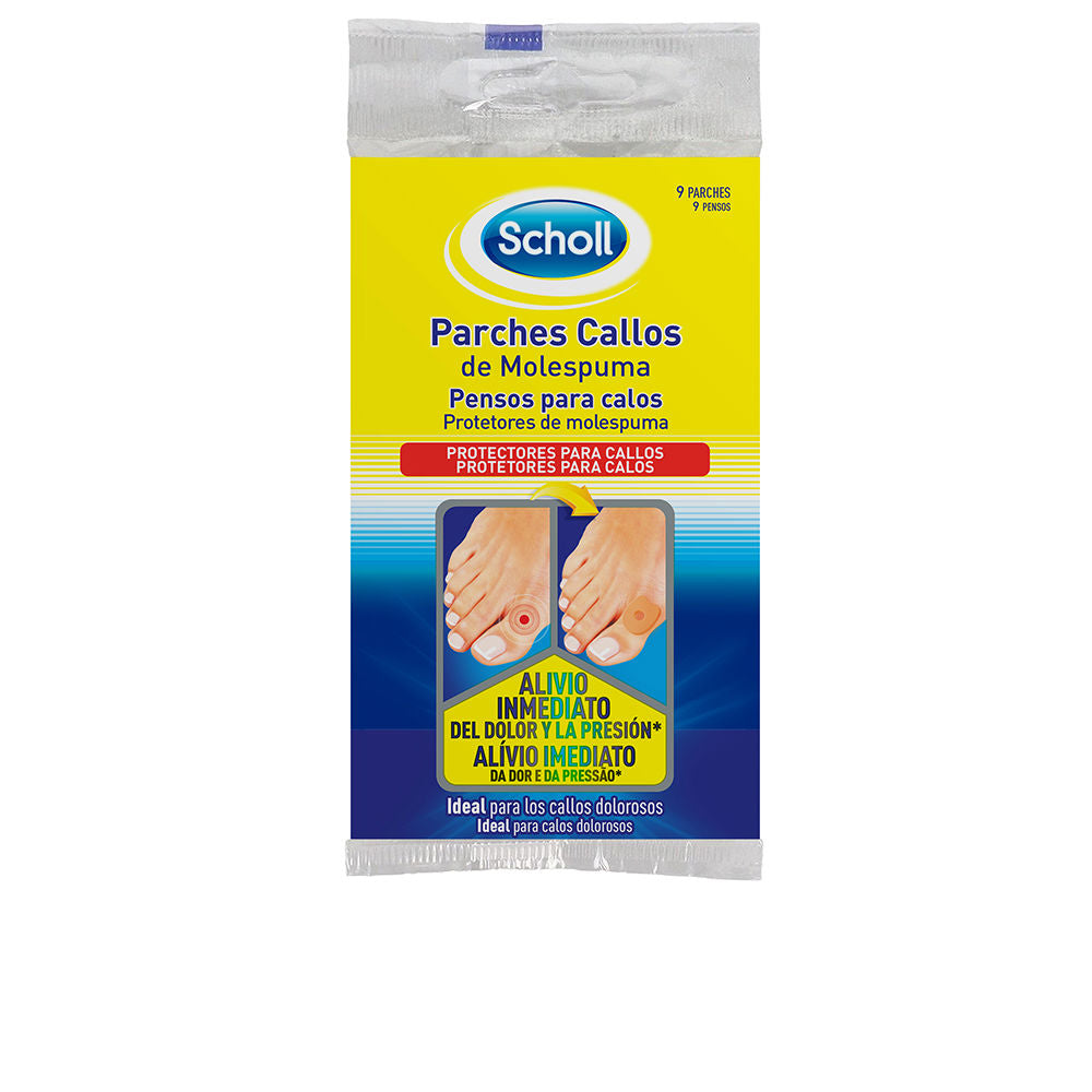 SCHOLL PARCHES CALLOS de molespuma 9 u