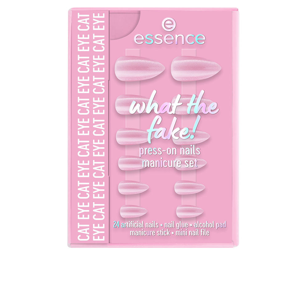ESSENCE WHAT THE FAKE! UÑAS POSTIZAS ESTUCHE #02-Cat Eye 6 pz