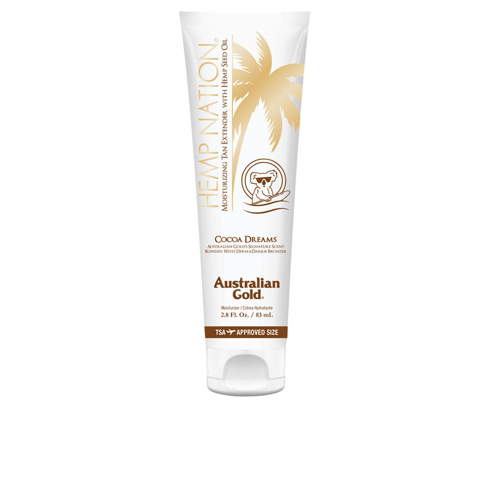 AUSTRALIAN GOLD HEMP NATION COCOA moisturizer tan extender 83 ml