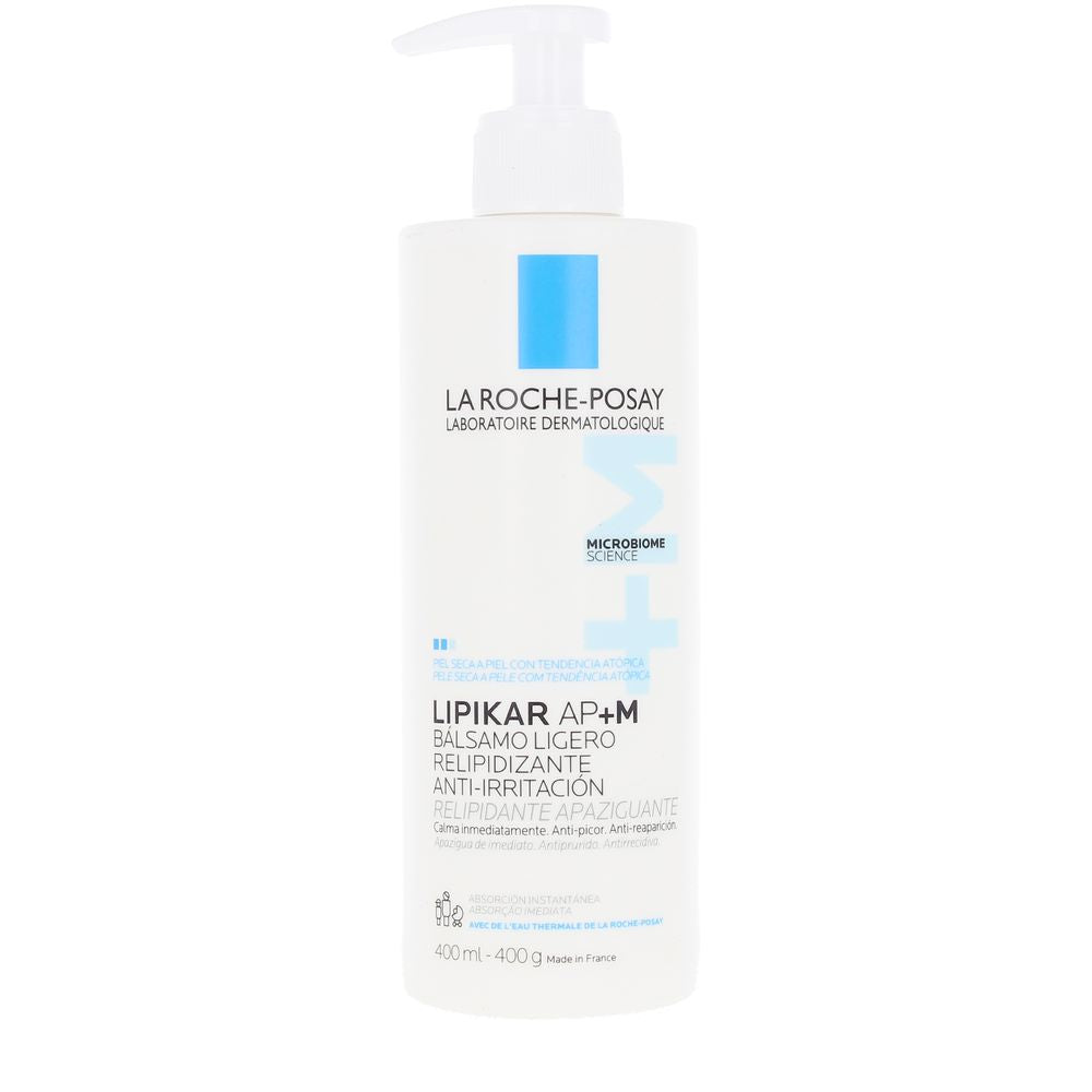 LA ROCHE POSAY LIPIKAR BAUME LIGHT AP+M bálsamo de triple acción reparadora 400 ml