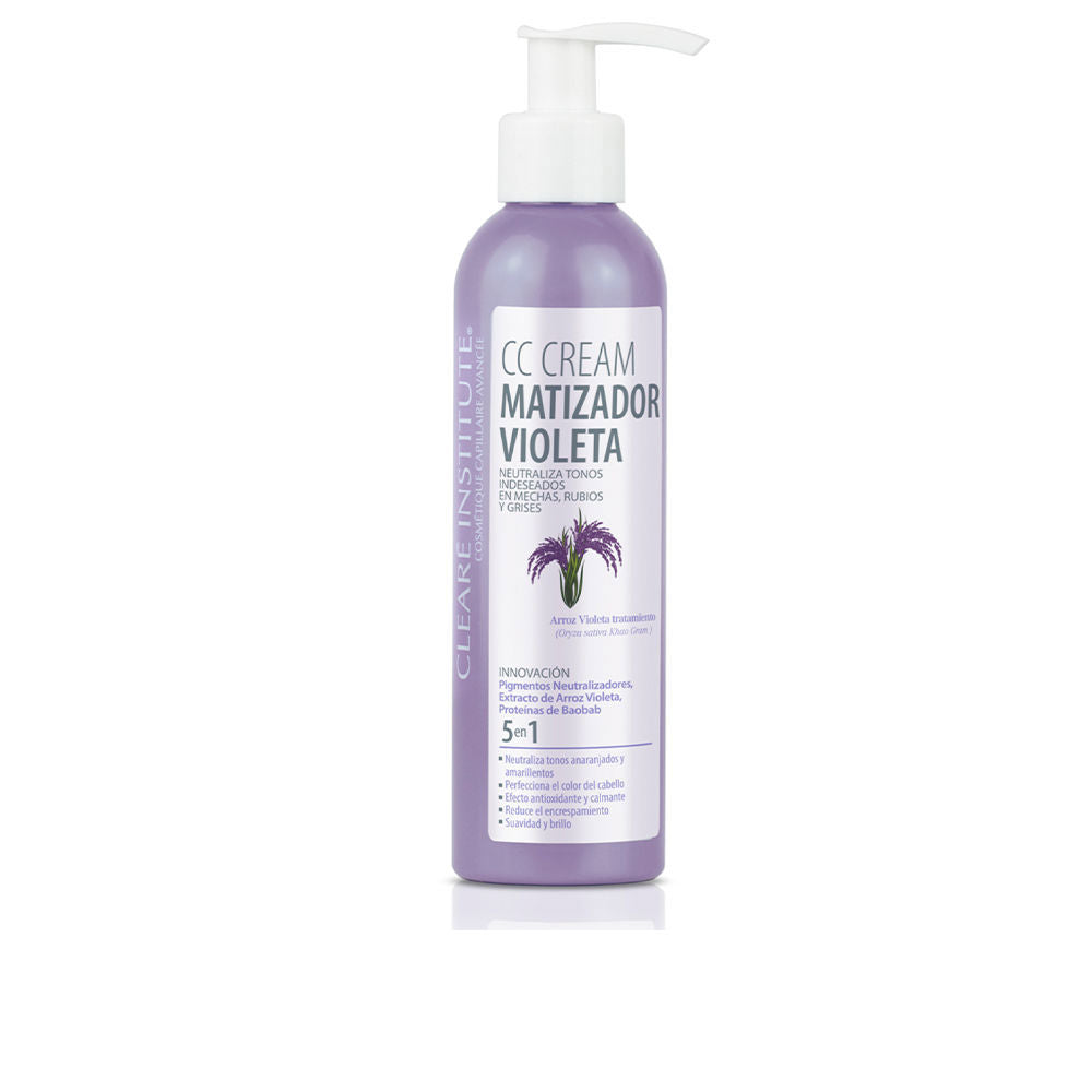 CLEARÉ INSTITUTE MATIZADOR violeta CC cream 200 ml
