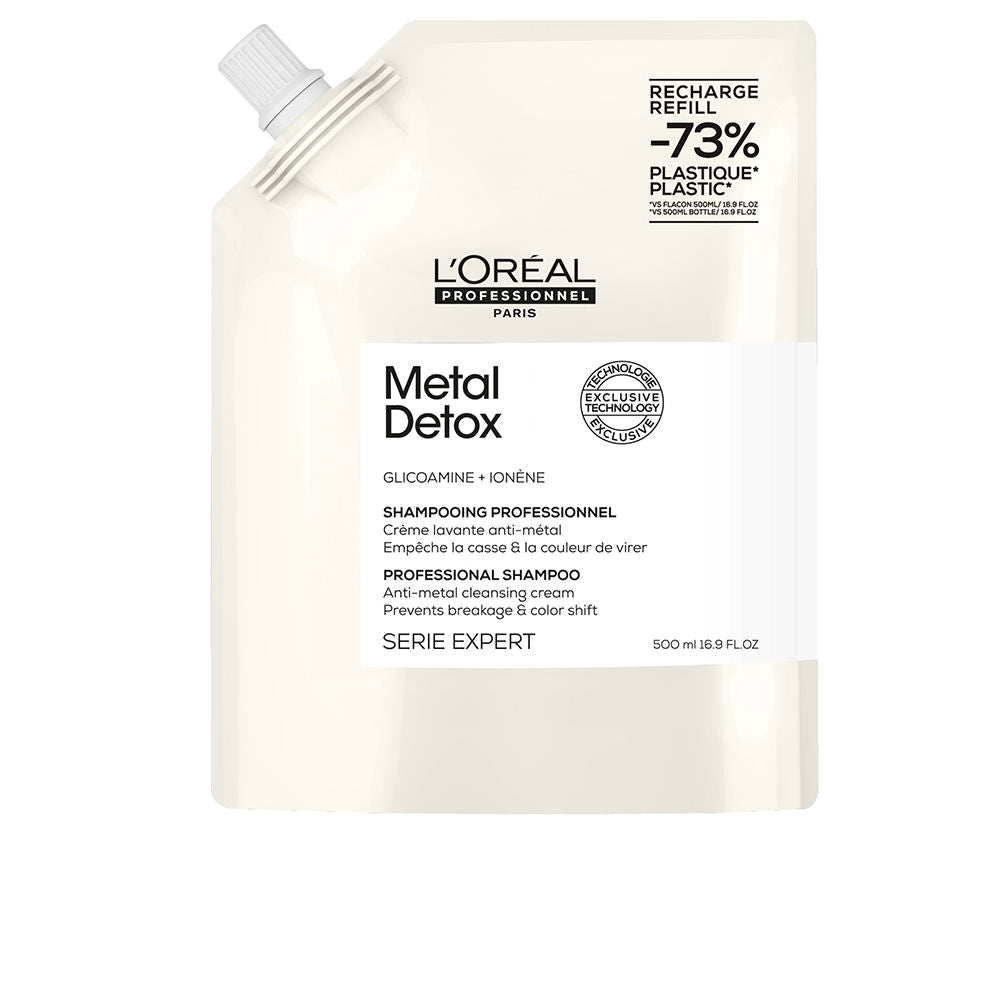 L'ORÉAL PROFESSIONNEL PARIS METAL DETOX Champú para Cabello dañado recarga 500 ml